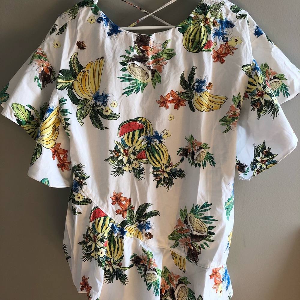 Zara patterned tunic